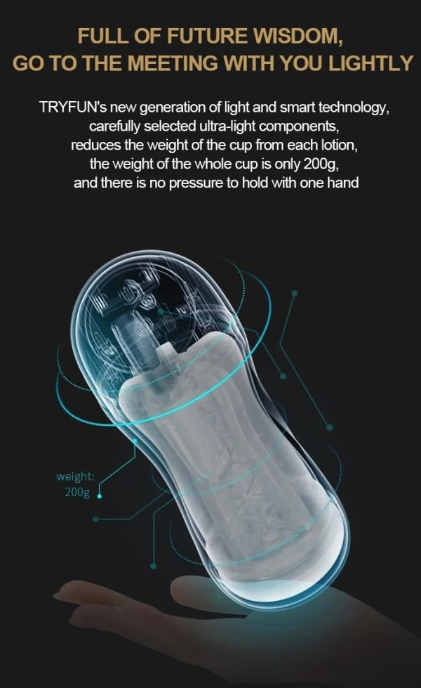 AIR - Electric Automatic Male Masturbation Cup - TRYFUN - Image 3
