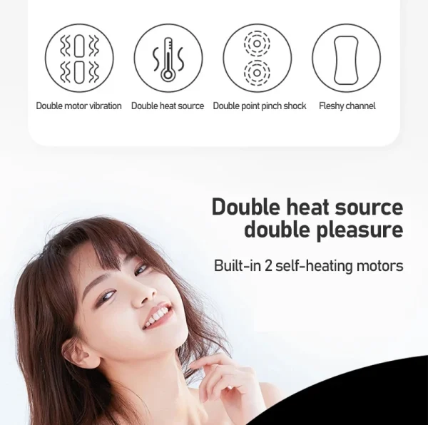 Rhythm - Electric Warming Masturbation Cup – TRYFUN - Image 4