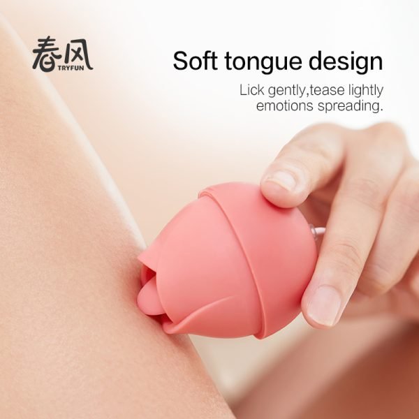 TRYFUN Floral Licking and Vibrating Egg Tender Touch Of A Lover. - Image 4
