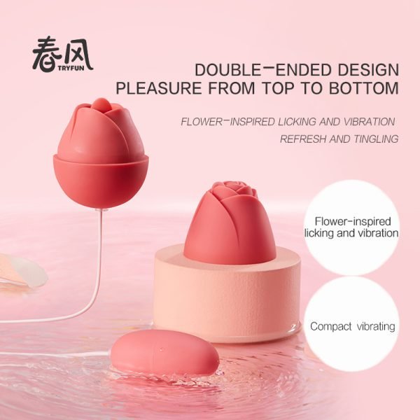 TRYFUN Floral Licking and Vibrating Egg Tender Touch Of A Lover. - Image 7