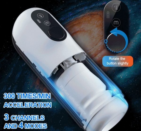 Black Hole - Electric Telescopic Masturbation Cup - Image 5