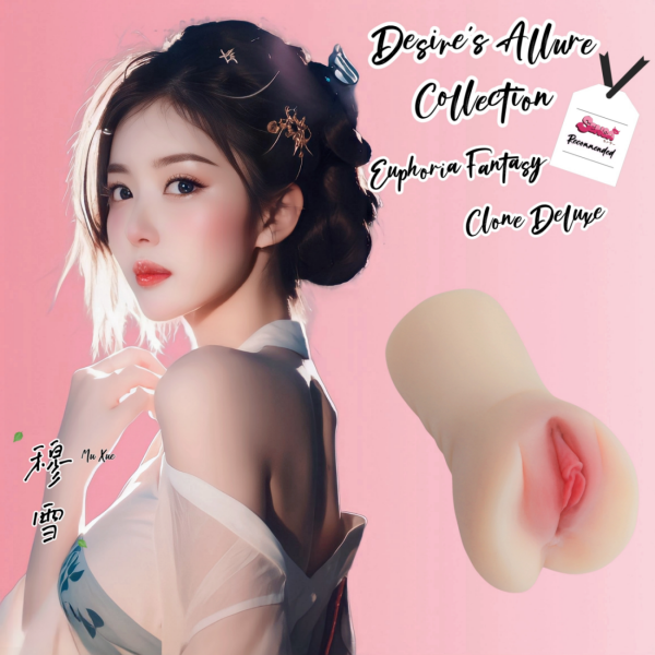 Desire’s Allure Collection Clone Deluxe : Euphoria Fantasy Self-Heating Pocket Pussy  – Mu Xue Model Edition