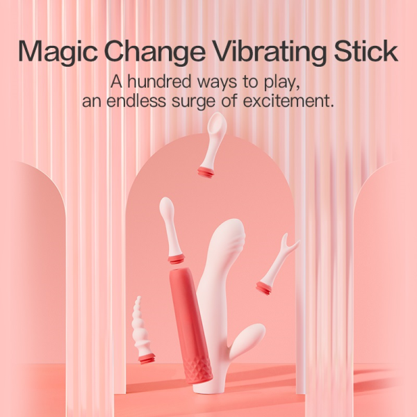 TRYFUN Magic Change Vibrating Stick