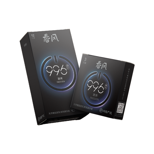 TRYFUN 996 Endurance Physical Delay Extra Lubricated Condom