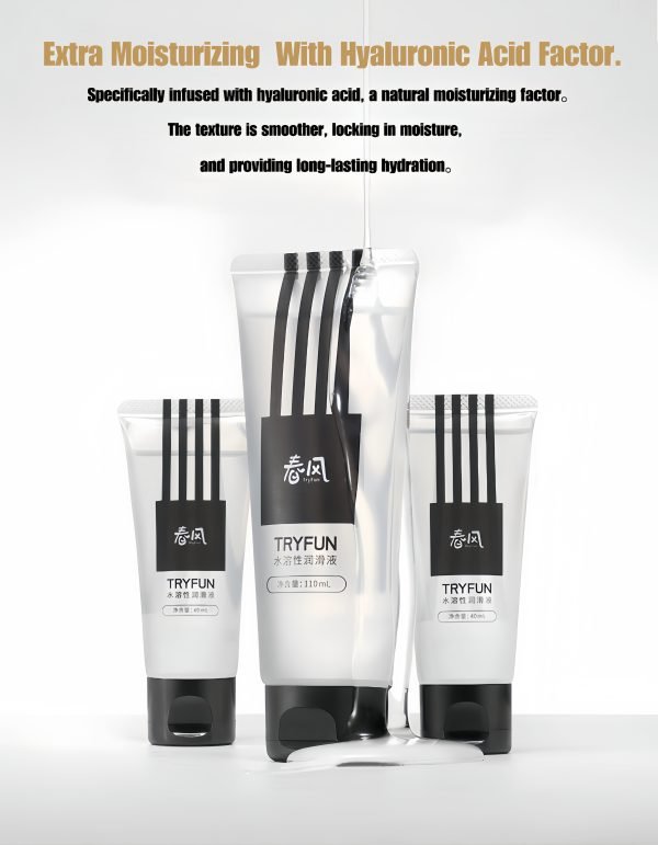 TRYFUN 40ml Water Soluble Lubricant For Sexual Health Wellness Massage - Image 2